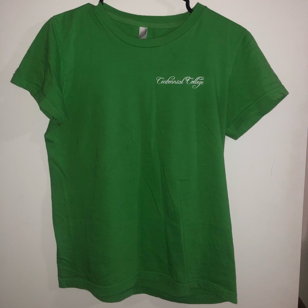 Green t-shirt